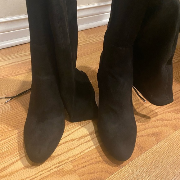 Katy Microsuede Over the Knee Boots - Picture 5 of 6